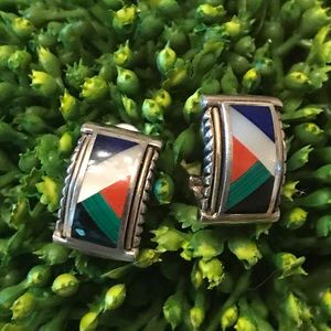 AschGrossbardt multi-stone earrings